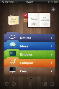 Awesome Note: una manera guay de presentar las categorías